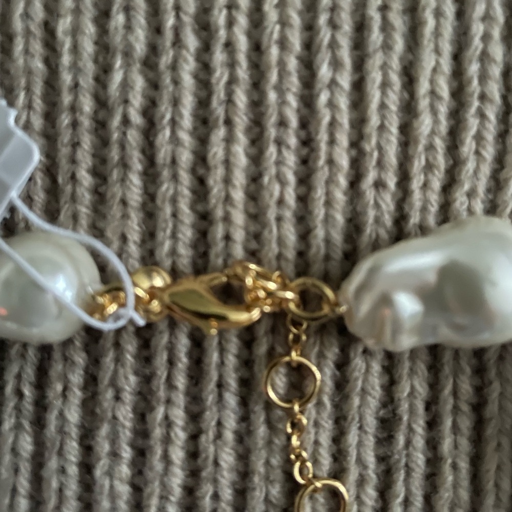 J. Crew White Pearl Baroque Necklace - Picture 11 of 11